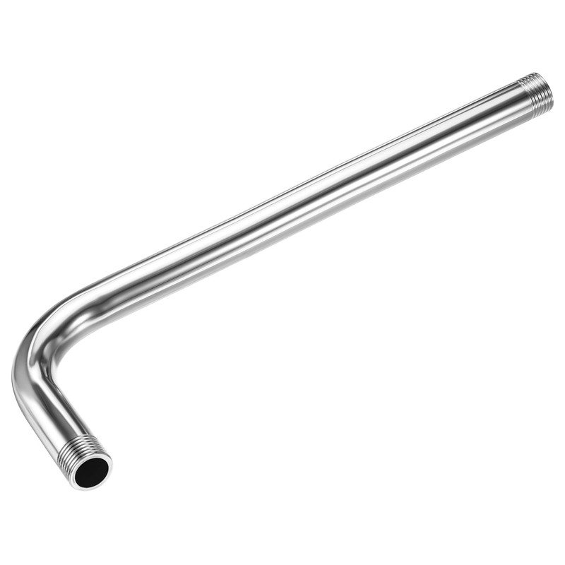 PATIKIL G1/2 Male Thread Shower Arm, 1 Pack 12.2" Length