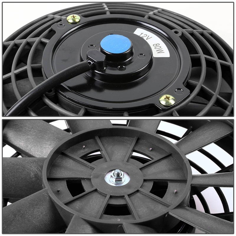 (Pack of 1) 7 Inch High Performance 12V Electric Slim