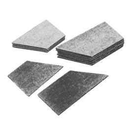 Totority 12pcs Billiard Table Pad End Facings 3mm Rubber Pool Table Cushion Edge Facings Easy Install Replacement for Billiards Accessories