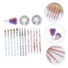 Baluue Diy Nail Art Pen Set 6pc Manicure Drawing Tools