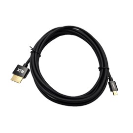 Micro Connectors 15 Feet HDMI to Micro-HDMI 4K Ultra-HD High-Speed with Ethernet Slim Cable 5-Pack (H2-15MD4KSL-5)