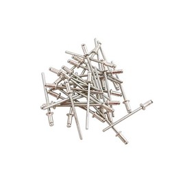 C.K T3819A 612 Aluminium Rivets, Silver, 4.8 x 9 mm 3/16-Inch, Set of 40 Piece