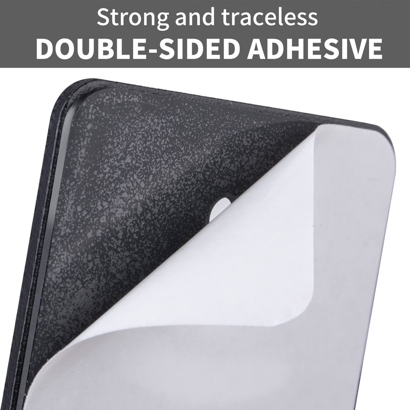 SHTCSZBA Adhesive Shower Bottle Holder, Non-Drilling Soap Bottle Dispenser Holder