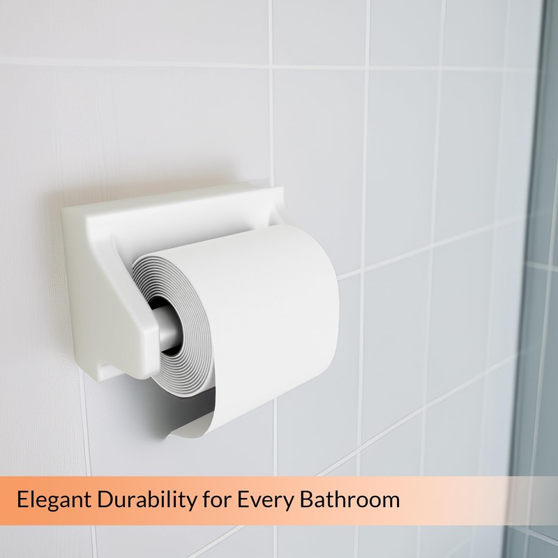 PROPLUS CERAMIC TOILET TISSUE HOLDER, GROUT IN