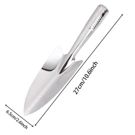 Stainless Steel Shovel Portable Small Multifunctional Shovel Garden Shovel Garden Tool Digging Lawn Trowel Shovel Hand Tool Camper Mountaineers