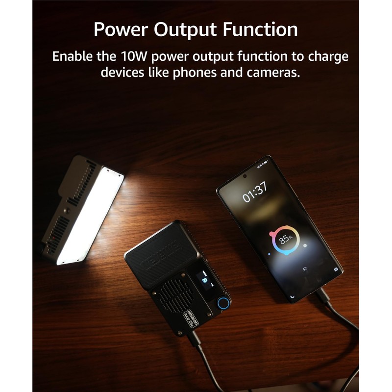 Amaran Ace 25x Bi-Colour LED Light, 32W On-Camera Video Light,