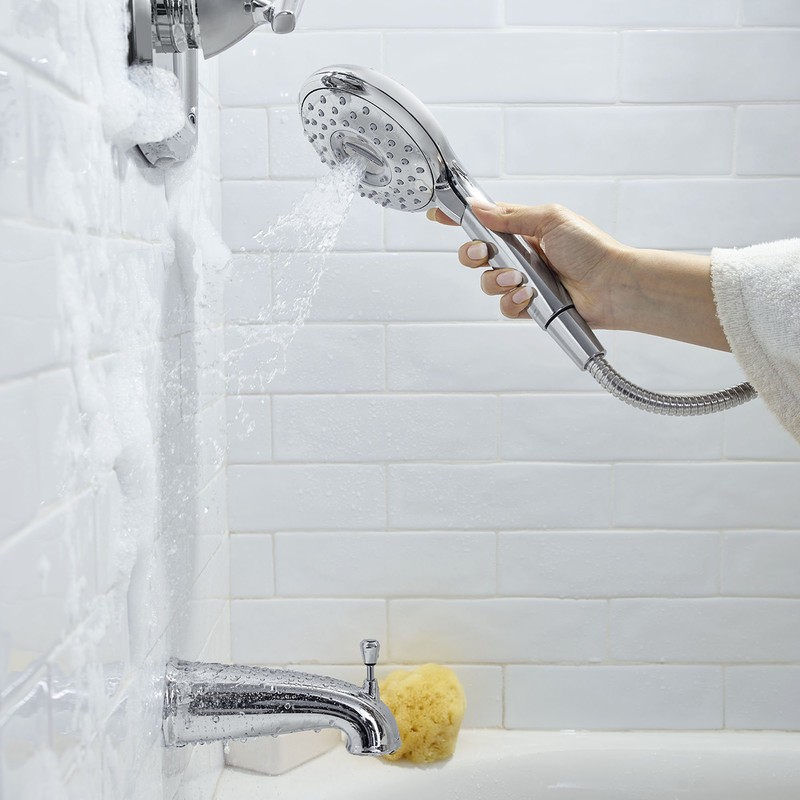 American Standard 9038154.002 Spectra Plus Handheld 4-Function Hand Shower, 1.8