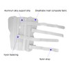 Breathable Knee Brace Adjustable Knee Support Protector Stabilizer (M with