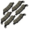 Caltric Front and Rear Brake Pads for Honda VFR800 VFR800A