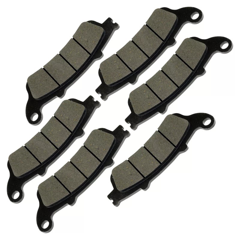 Caltric Front and Rear Brake Pads for Honda VFR800 VFR800A