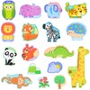 Fridge Magnets for Kids Wild Animal,Cute Vivid Animals Refrigerator Magnets