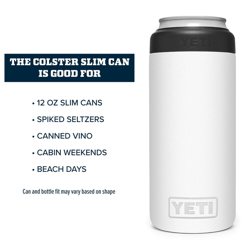 YETI Rambler 12 oz. Colster Slim Can Insulator for The