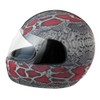Helmet Dress Full Face Motorcycle Helmet Cover Python Snake