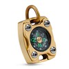 MecArmy CMP Titanium Brass Mini Compass Luxury Survival Pocket Compass