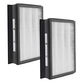SCREENTRONICS 2 Pack IAF-H-100A True HEPA Filter A Set Compatible Replacement for FAP-C01-A, Idylis Air Purifiers AC-2119, IAP-10-100, IAP-10-150, IAPC-40-140, Part # 1150096