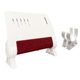 R-Satz Shop Stand for Fritzbox 6670 Cable, 7590 AX and 7690 (Set of 2) (White)