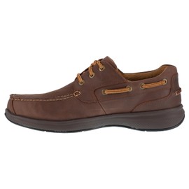Florsheim Work Bayside Men's Steel Toe Dress Lace-up Shoe Brown - 15 Medium