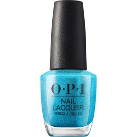 OPI Nail Lacquer, Teal the Cows Come Home, Blue Nail Polish, 0.5 fl oz