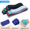 PATIKIL Towel Bands, 6 Pack Stretchable Towel Clips Cruise Essentials