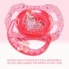 CutiePlusU Adult Sized Pacifier Dummy for Adult DIY Handmade-Unicorn Crystal
