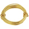 Merriway BH04071 Brass Number 3 Picture Wire, 3 Metre (9.5