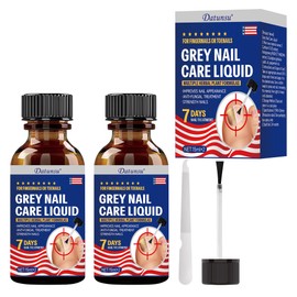 Multi-Purpose Nail Repair, Nail Solution with Tea Tree Oil for Discolored and Damaged Nails，Plant Drops for Nails Care，Discolored and Damaged Nails (2PCS)