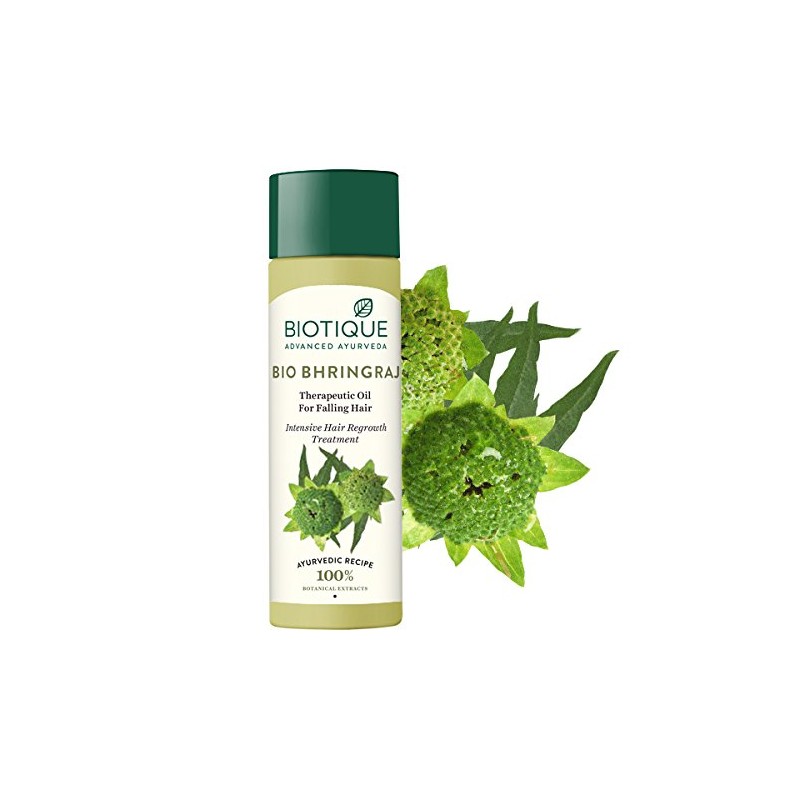 Biotique Bhringraj Fresh Growth Therapeutic Oil For Fine and Thinning