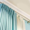 Jetec 120 Pcs Metal Curtain Track Hooks S Shaped Small