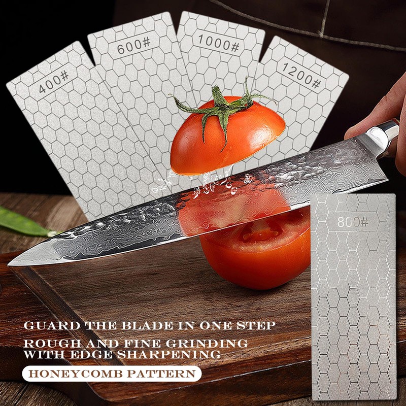 Lenamos 5 Pcs Diamond Sharpening Stone Honing Stone Diamond Stone