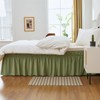 MEILA Full Bed Skirt, Wrap Around Ruffle Bed Skit for