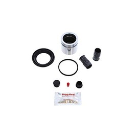 Bigg Red - Front Brake Caliper Repair Seal Kit & Piston - Compatible with 3 Series E36, 3 Series E46, Z3, 318 Petrol E46, 318i E36, etc…