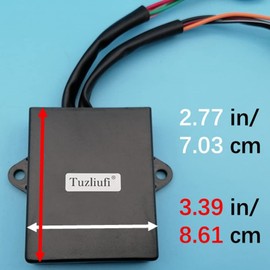 Tuzliufi CDI Box Module for Yamaha Banshee 350 Yfz350 1997 1998 1999 2000 2001 2002 2003 2004 2005 2006 ATV 3GG-85540-10-00 3GG-85540-11-00 Z10