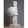 Greek Roman Goddess Athena Minerva Alabaster Statue Figure Sculpture 24.5cm