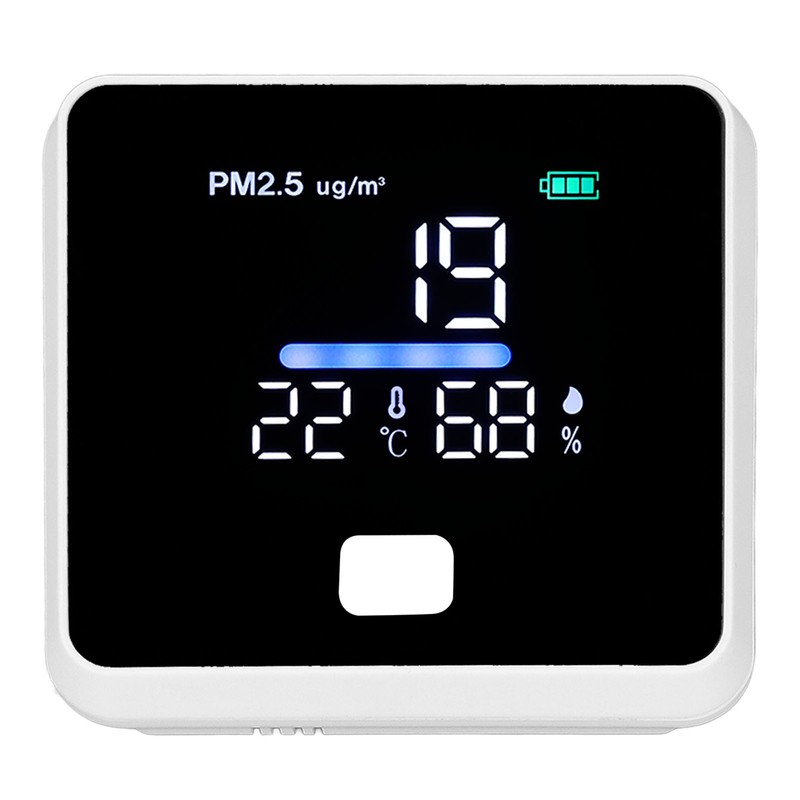 3 in 1 Air Quality Monitor Timely Accurate Measurement Temperature