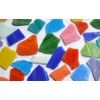 Tiffany Glass Pieces Approx. 1-5 cm Unprocessed Irregular Surface Break