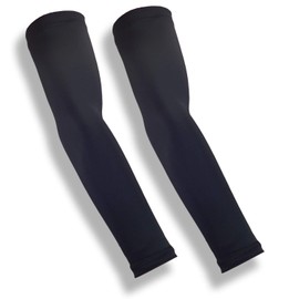 iM Sports LONG DRIVER Golf Sun Sleeves + Compression + Made in USA - Black - XXX-Large - Pair
