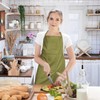 LYCN Pottery Split Leg Aprons, Full Coverage Cotton Canvas Potters