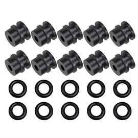 XYgdhqpt 10PCS Side Seals kit Compatible with Fusion Air Purge AP Spray Gun 249990 246348 - Black