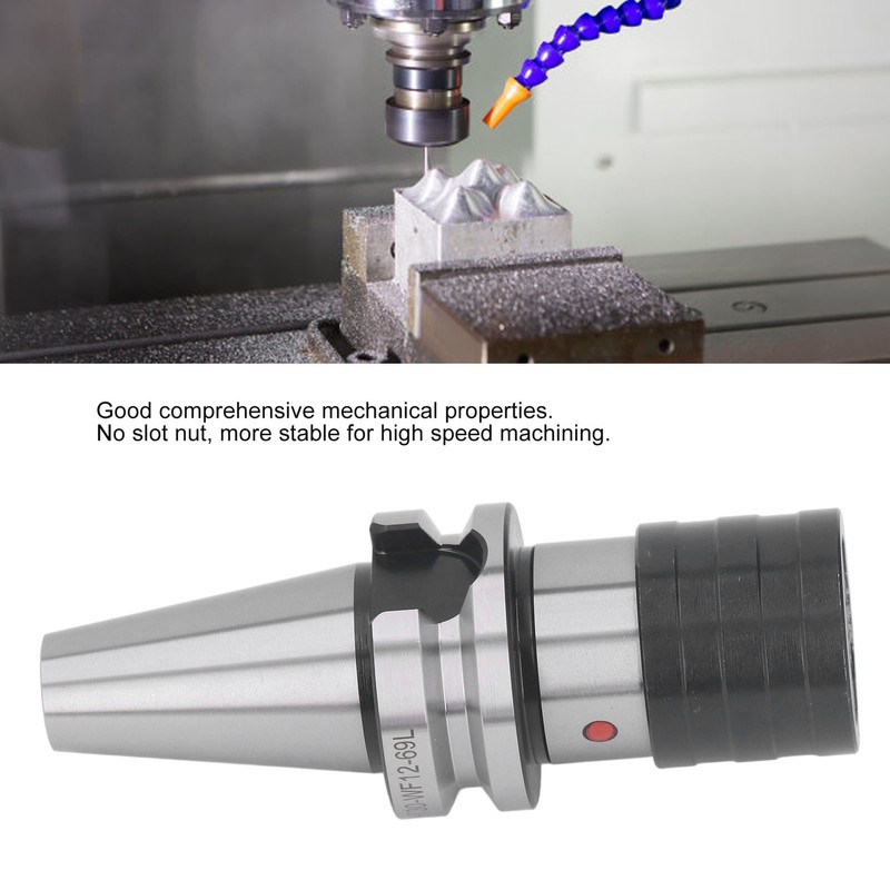 Collet Chuck Holder Floating Tap Holder Tool M3‑M12 BT30‑WF12‑69L for