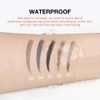 4 Pcs Ultimate Eyebrow Retractable Definer Pencils,Dual-Sided Natural Soft Textured