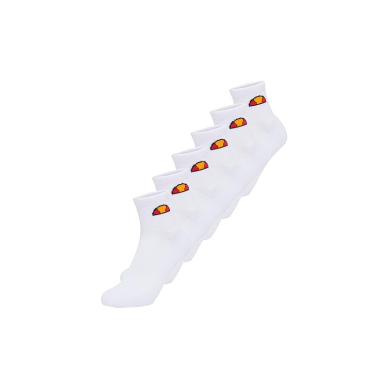 ellesse Rilla 6 Pack Sock White 7-11