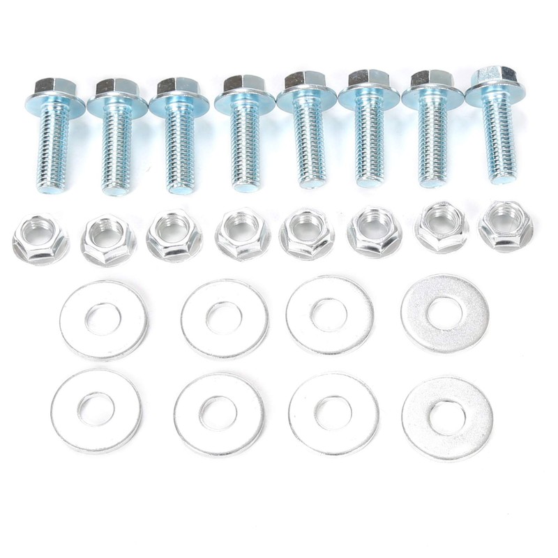 7BLACKSMITHS Rear Leaf Spring Hanger Set Compatible with 1999-2015 Chevy