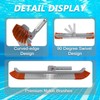SKGPOLE 16FT Swimming Pool Pole with Brush, Upgraded Pool Pole