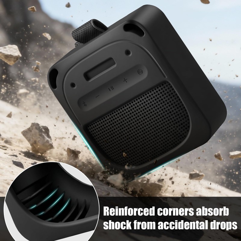 Casmilee Silicone Case for Bose SoundLink Micro Portable Speaker (2nd
