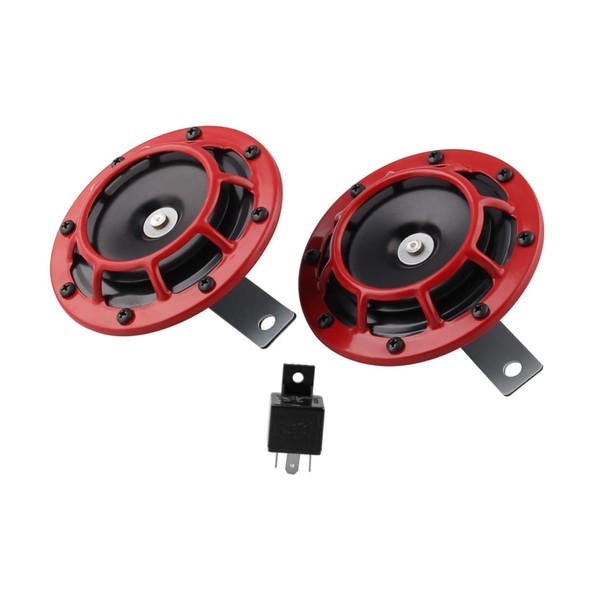 BUGUUYO Motorcycle Horn for Car Super Loud Airhorn High Low