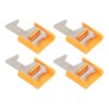 4PCS Industrial Electrical Lock Galvanized A3 Steel and PA Rotary