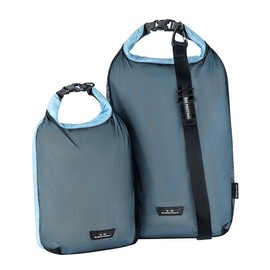 Bee Nesting Waterproof dry sack Lightweight Dry Bag Soft and comfortable stuff sacks for backpacking Rafting Boating Camping (Dark bule, 4L 8L)