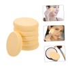 Mikinona 2sets Makeup Sponge Skin Friendly Oval Powder Puff Compact