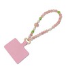 cioatu Cute Phone Wrist Strap Chic Beaded Cellphone Lanyard with