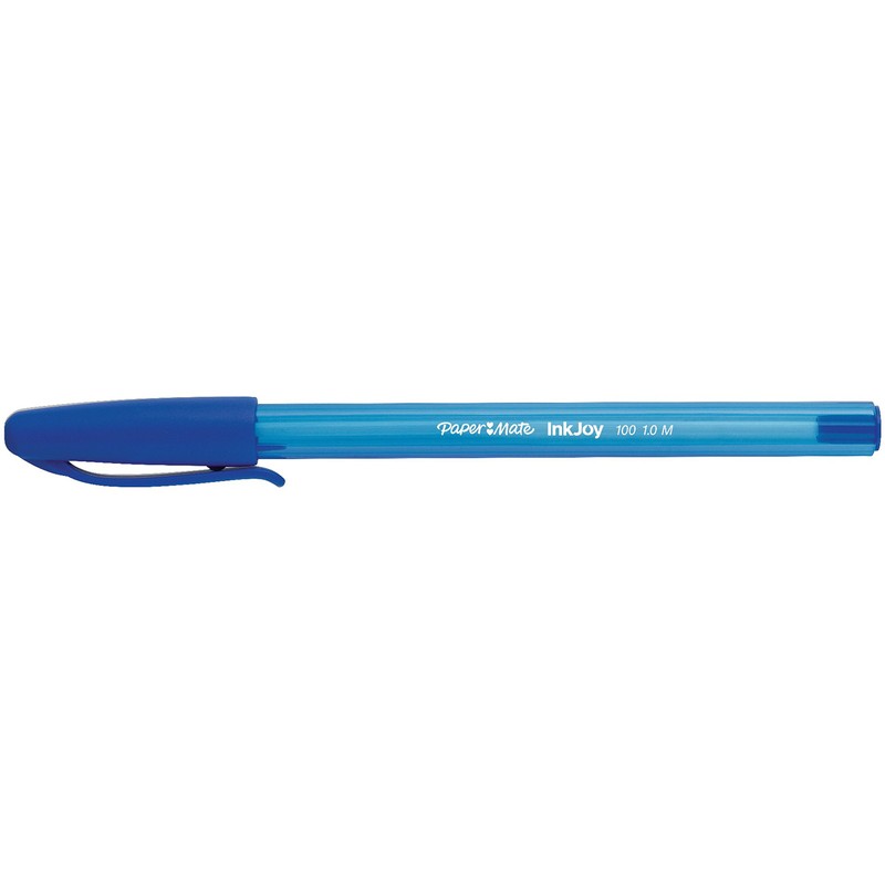 Papermate InkJoy 100 Cap 1.0 mm Medium Tip Capped Ball
